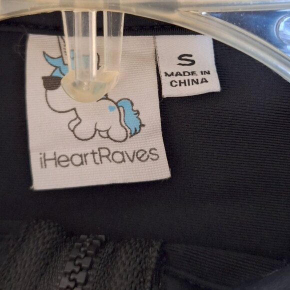 Slightly Defective iHeartRaves Dark Meets Light Rainbow Reflective Bodysuit - Picture 8 of 13